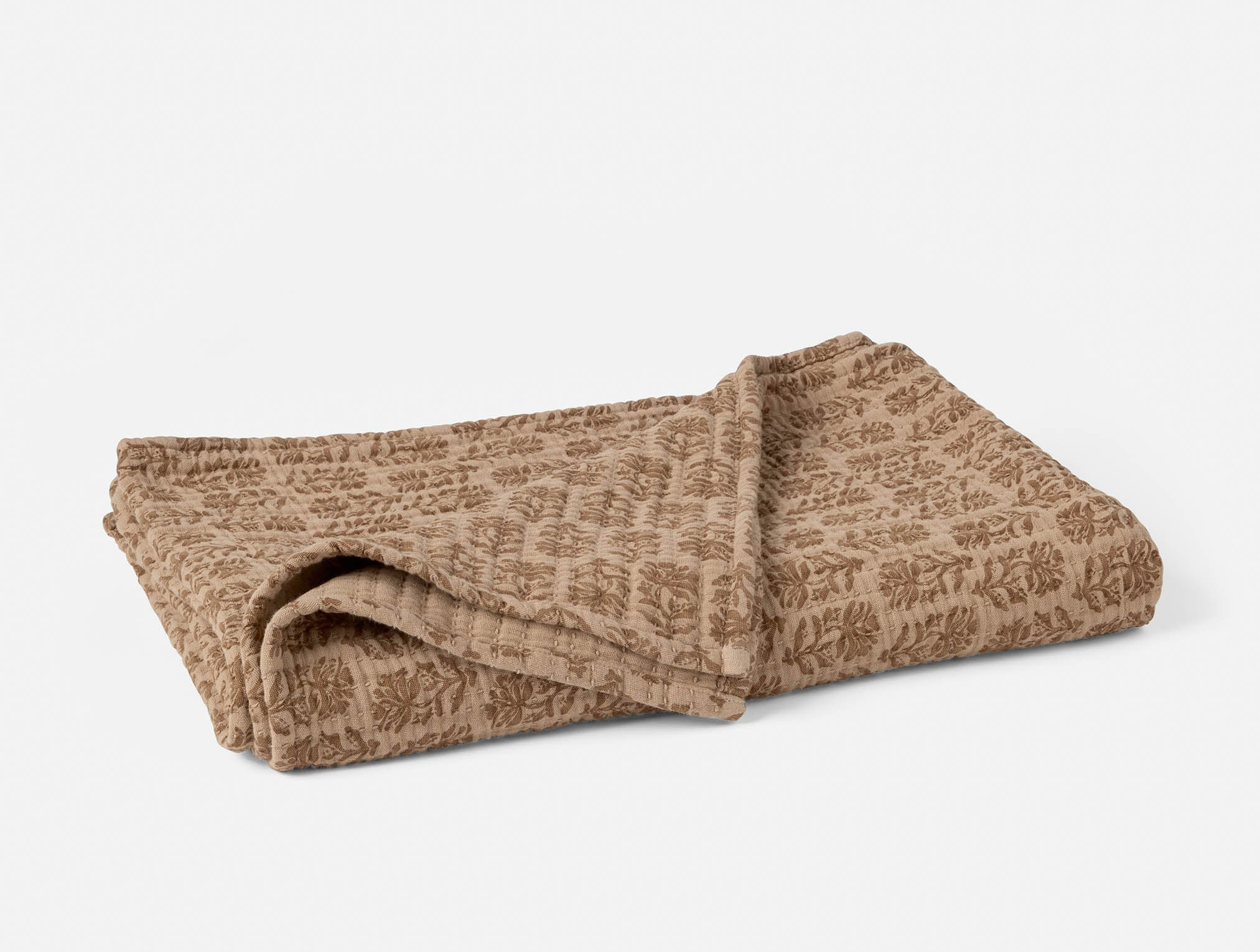 Mirada Organic Matelasse Throw | Coyuchi