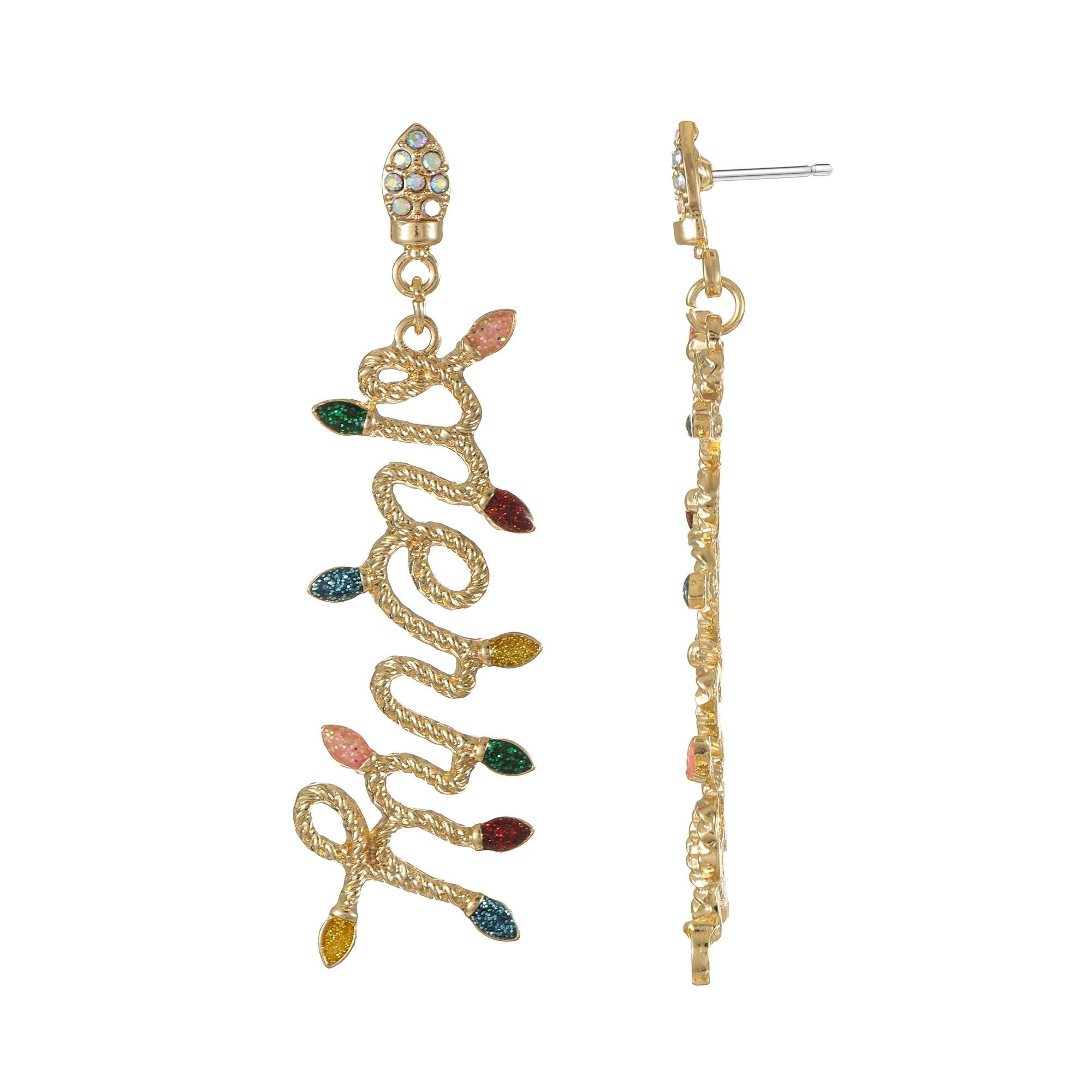 Holiday Time Merry Earrings, 1 Pair | Walmart (US)