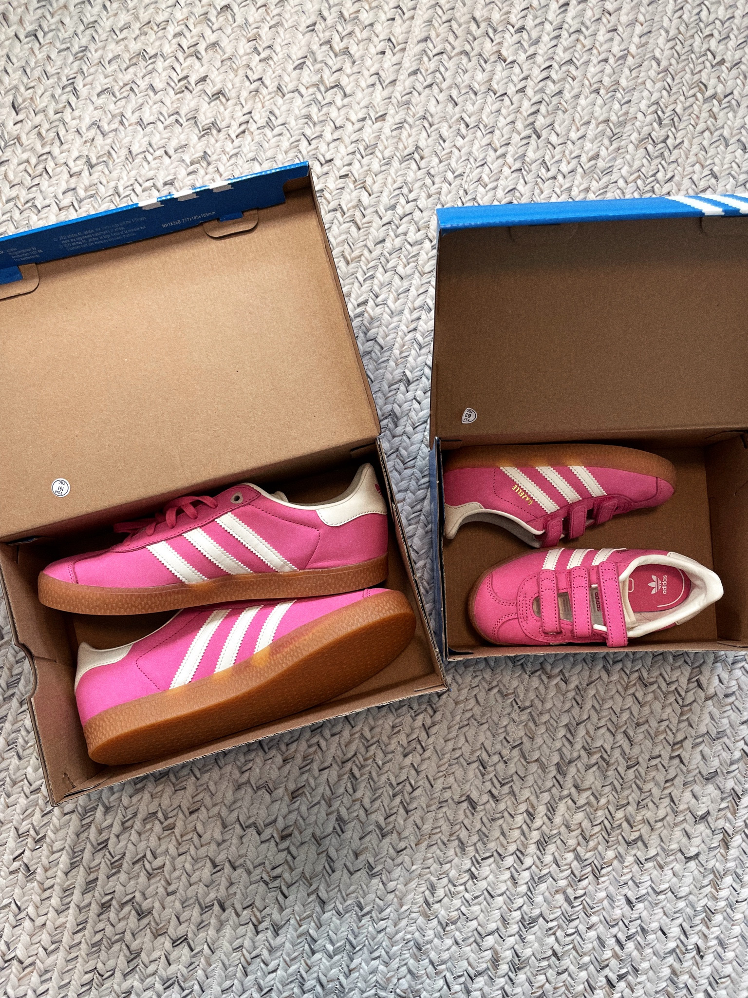 Mom daughter matching pink adidas!! 

#LTKshoecrush #LTKkids