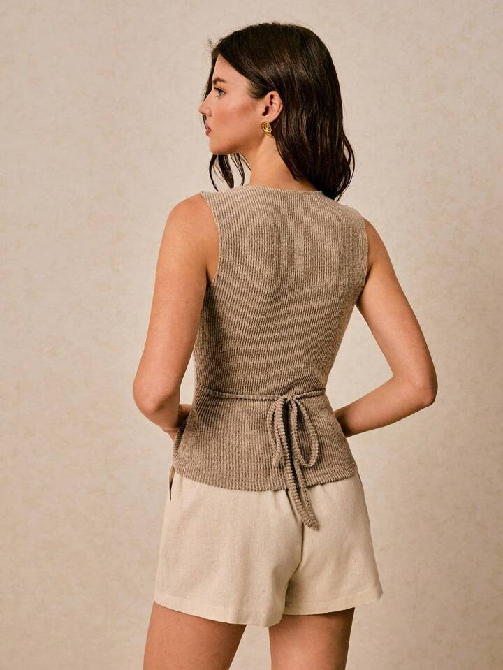 Poéselle Women's Casual Shell Decor Camisole Top | SHEIN