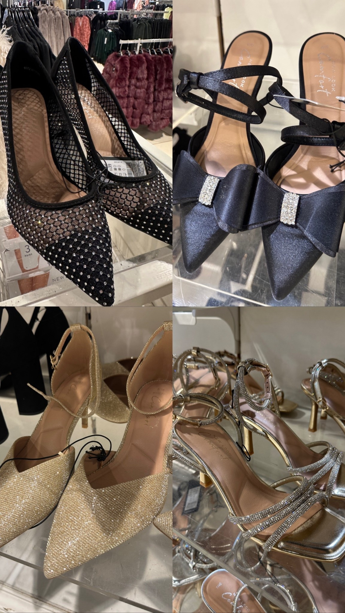 25% off Newlook shoes! Even boots, trainers and flats! Theres hundreds of stunning heels to choose from!! 

Heels, Christmas heels, Christmas shoes, court shoes 

#LTKuk #LTKfestive #LTKwinter