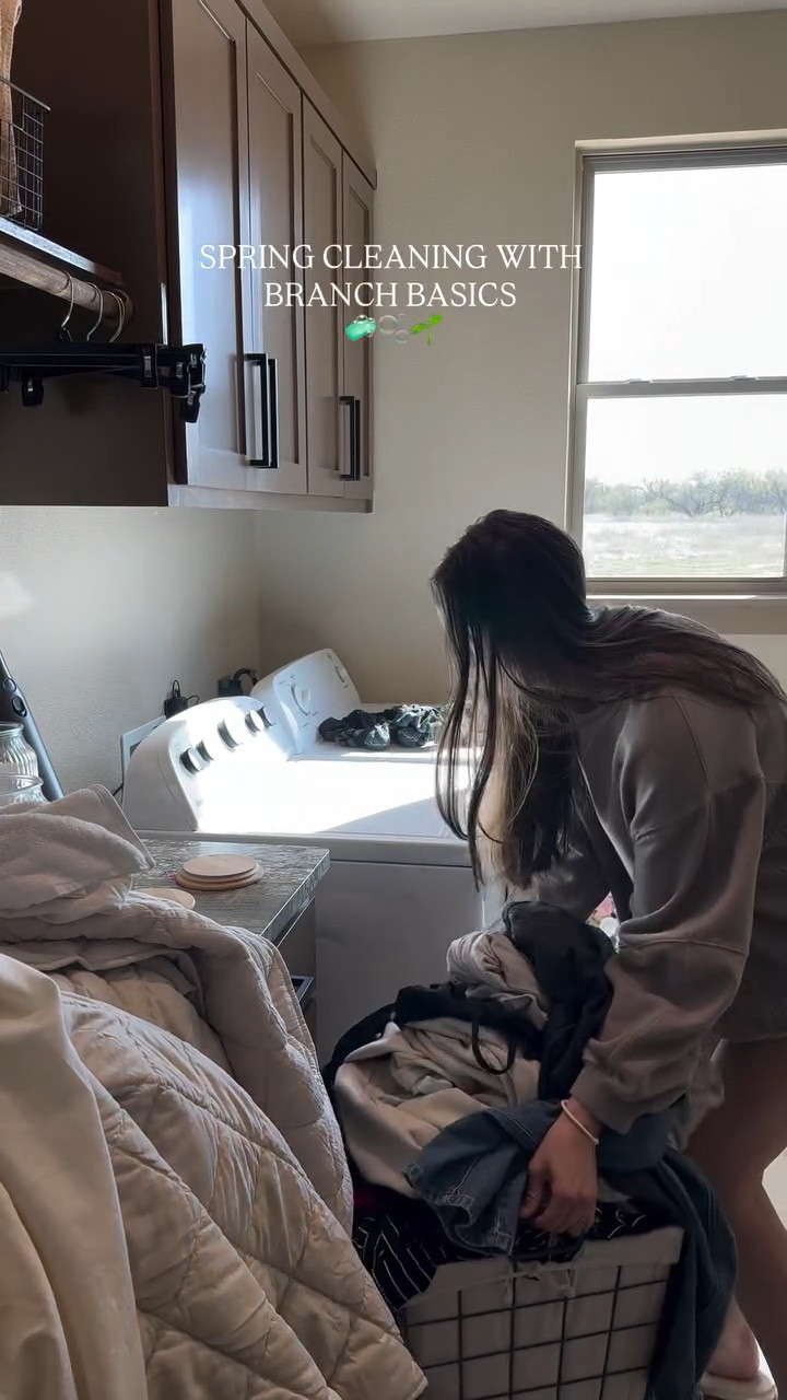Spring cleaning with @branchbasics🧼🫧🌱 

#LTKmomlife #LTKHome #LTKSeasonal