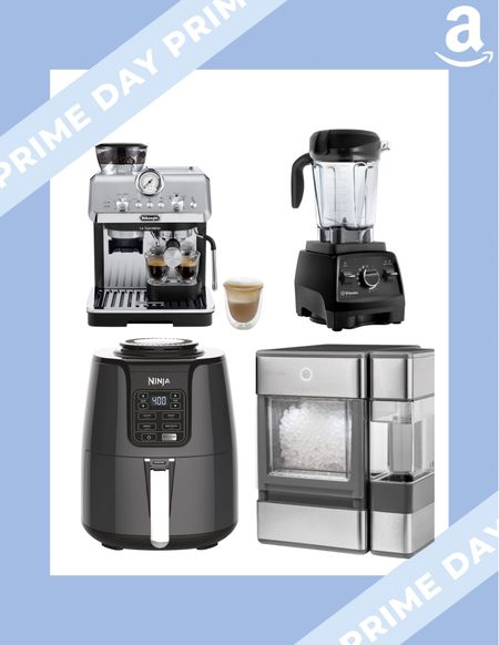 Amazon prime day deals!! Major savings on kitchen appliances like Vitamix & Ninja blenders & air fryers, coffee & espresso machines, and the GE ice machine! 🙌🏻

#LTKfamily #LTKsalealert #LTKhome