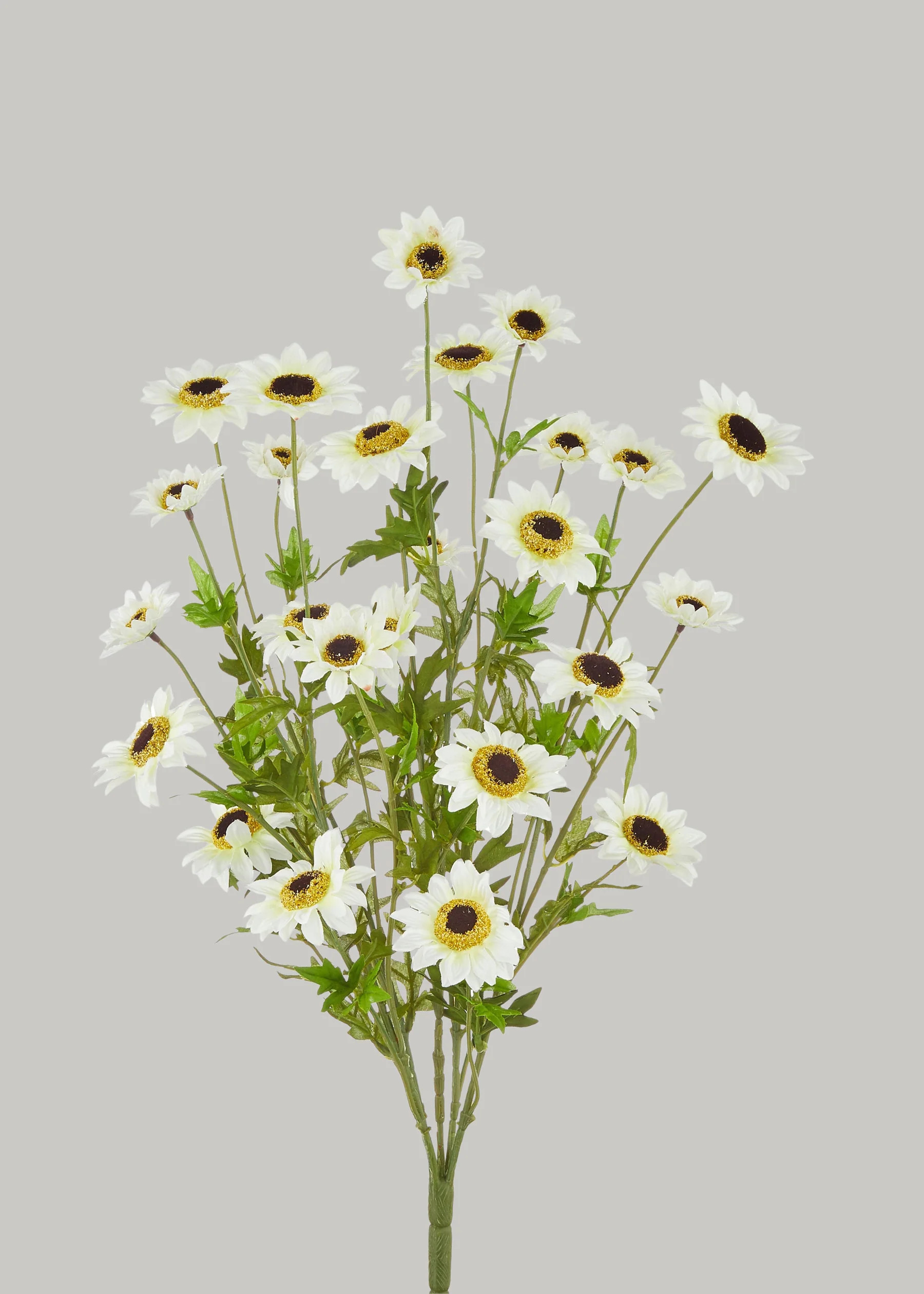 Black-Eyed-Susan Bush in White | Artificial Wildflowers | Afloral | Afloral