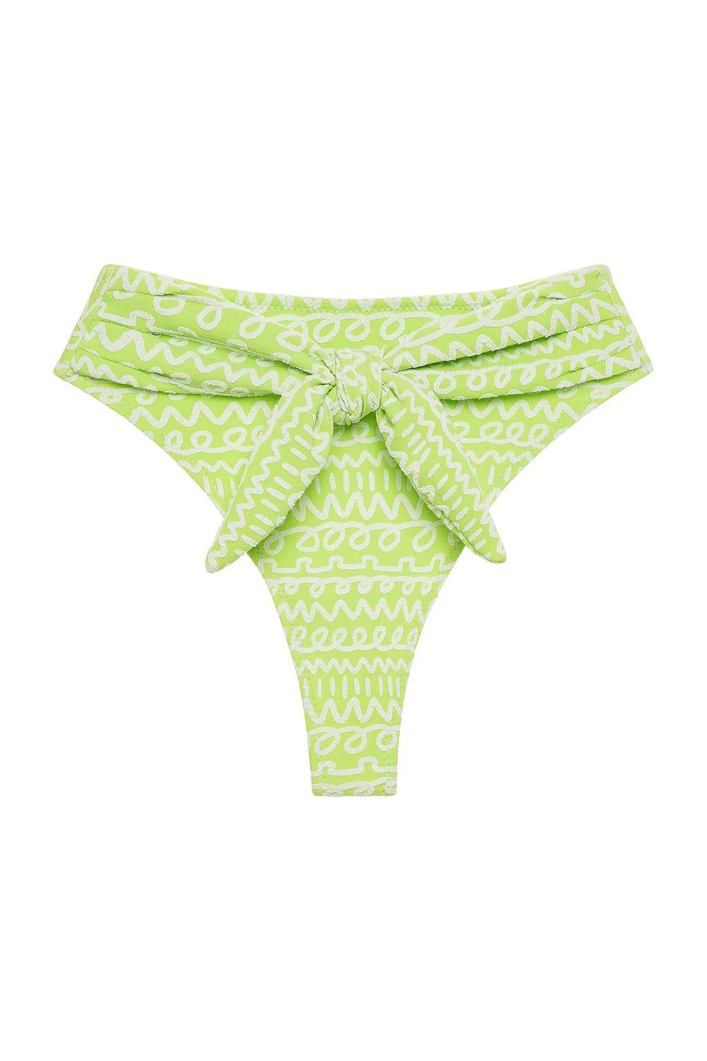 Lime Icing Paula Tie-Up Bikini Bottom | Montce