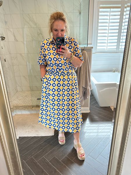 The top is linen. I am in a size 14. The skirt is cotton Poplin, I am in a size 12.

Top is on sale for $57. That’s a great buy  

Boden summer outfits 

#LTKover40 #LTKmidsize #LTKfindsunder100