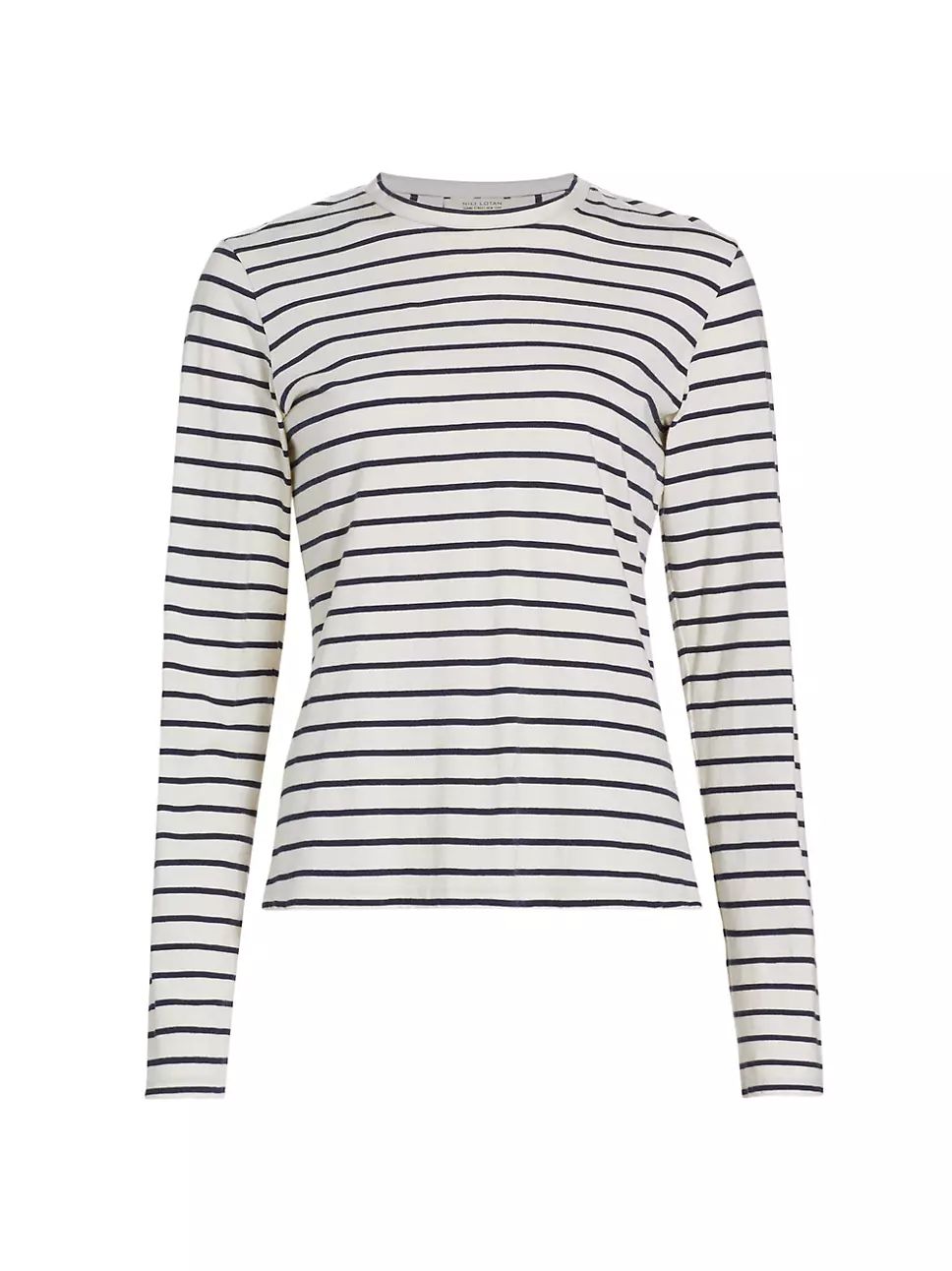 Susana Stripe Long-Sleeve T-Shirt | Saks Fifth Avenue