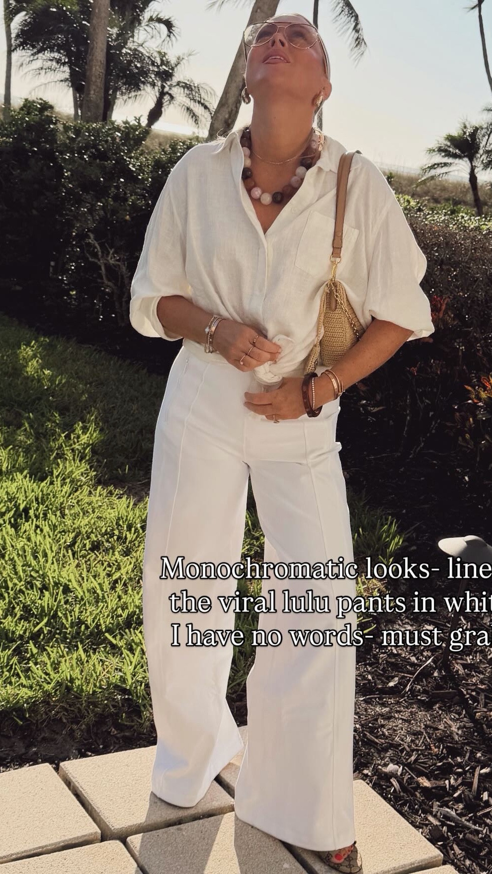 The most clicked lulu pants in white! 
Do your tts! I’m in smalls.

White pants. Linen. Resort wear. Spring 2026. 

#LTKSeasonal #LTKTravel #LTKootd