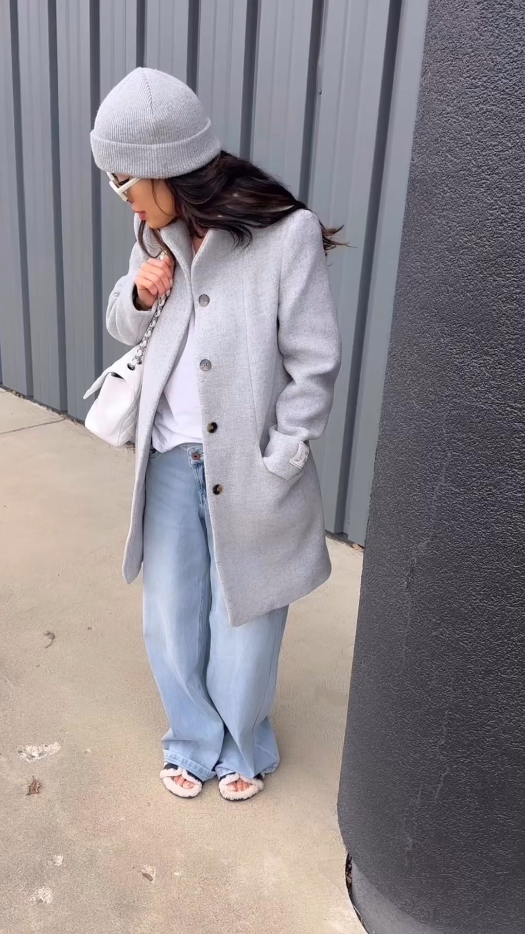 ✨ Cozy Chic Vibes ✨ 
There's something undeniably stylish about embracing comfort with a touch of class! 💖 This look features baggy blue jeans that offer the perfect blend of relaxed fit and effortless style, paired beautifully with a cozy gray beanie that adds a playful touch. And let’s not forget the luxurious gray coat that elevates the whole outfit, making it ideal for any occasion—whether you're strolling through the city or enjoying a cozy café day. 

Fashion is all about expressing who you are, and sometimes that means choosing comfort without compromising on style! 🌟 How do you embrace your cozy chic moments? Share your favorite comfy yet stylish looks in the comments below! 

#CozyChic #FashionInspo #StreetStyle #ComfortAndStyle #OOTD #EffortlessFashion #StyleGoals #ChicandCozy

#LTKTravel #LTKStyleTip #LTKOver40