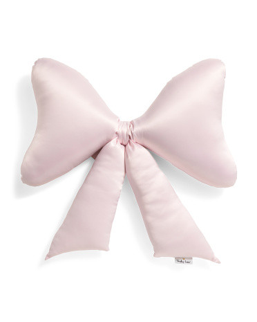24x25 Satin Bow Pillow | TJ Maxx