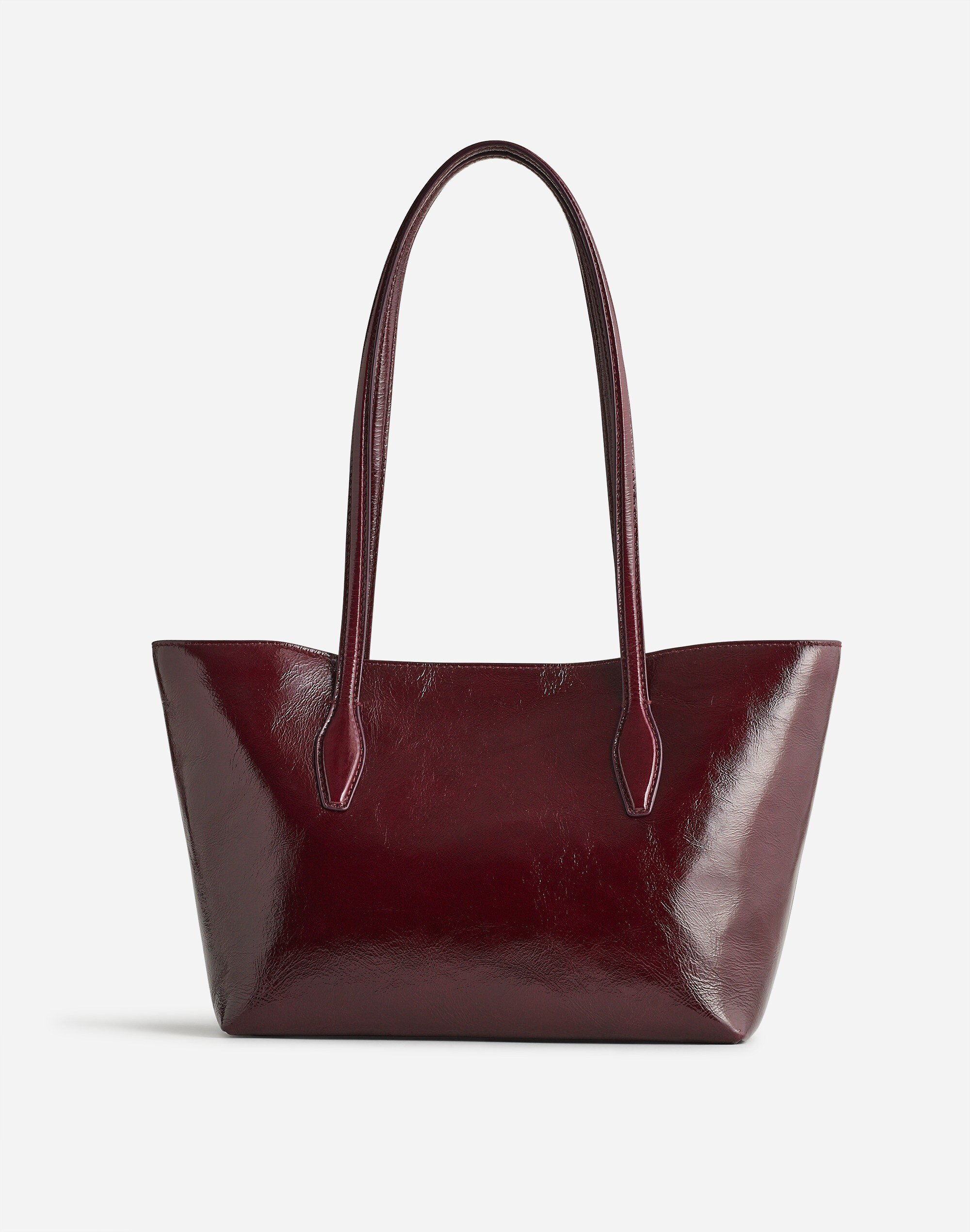 Mini Shopper Tote in Patent Leather | Madewell