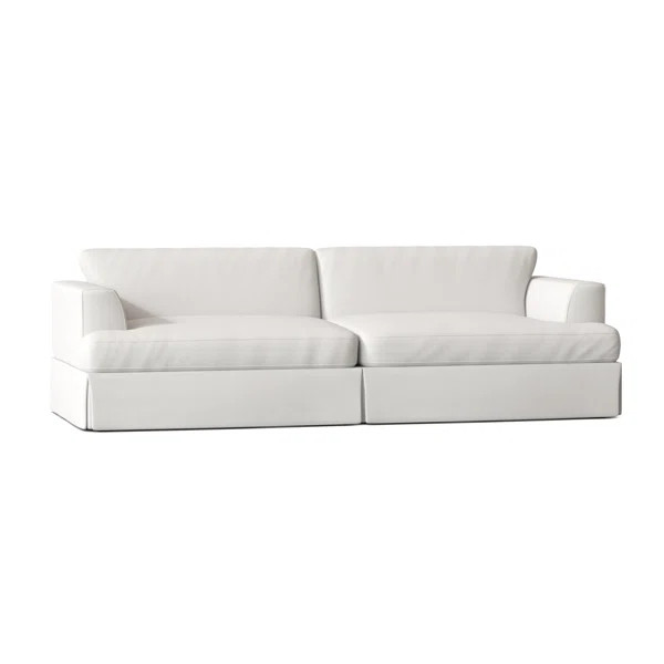 Christina 93'' Slipcovered Sleeper Sofa Bed | Wayfair North America