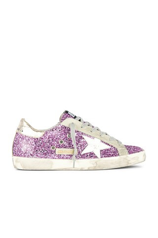 Golden Goose X REVOLVE Superstar Sneaker in Purple, White, & Platinum from Revolve.com | Revolve Clothing (Global)