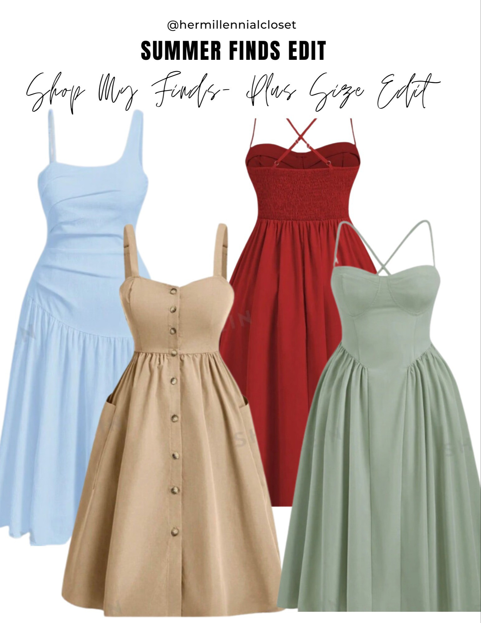 SHOP MY FINDS- PLUS SIZE SUMMER DRESSES EDIT

#LTKSeasonal #LTKStyleTip #LTKPlusSize