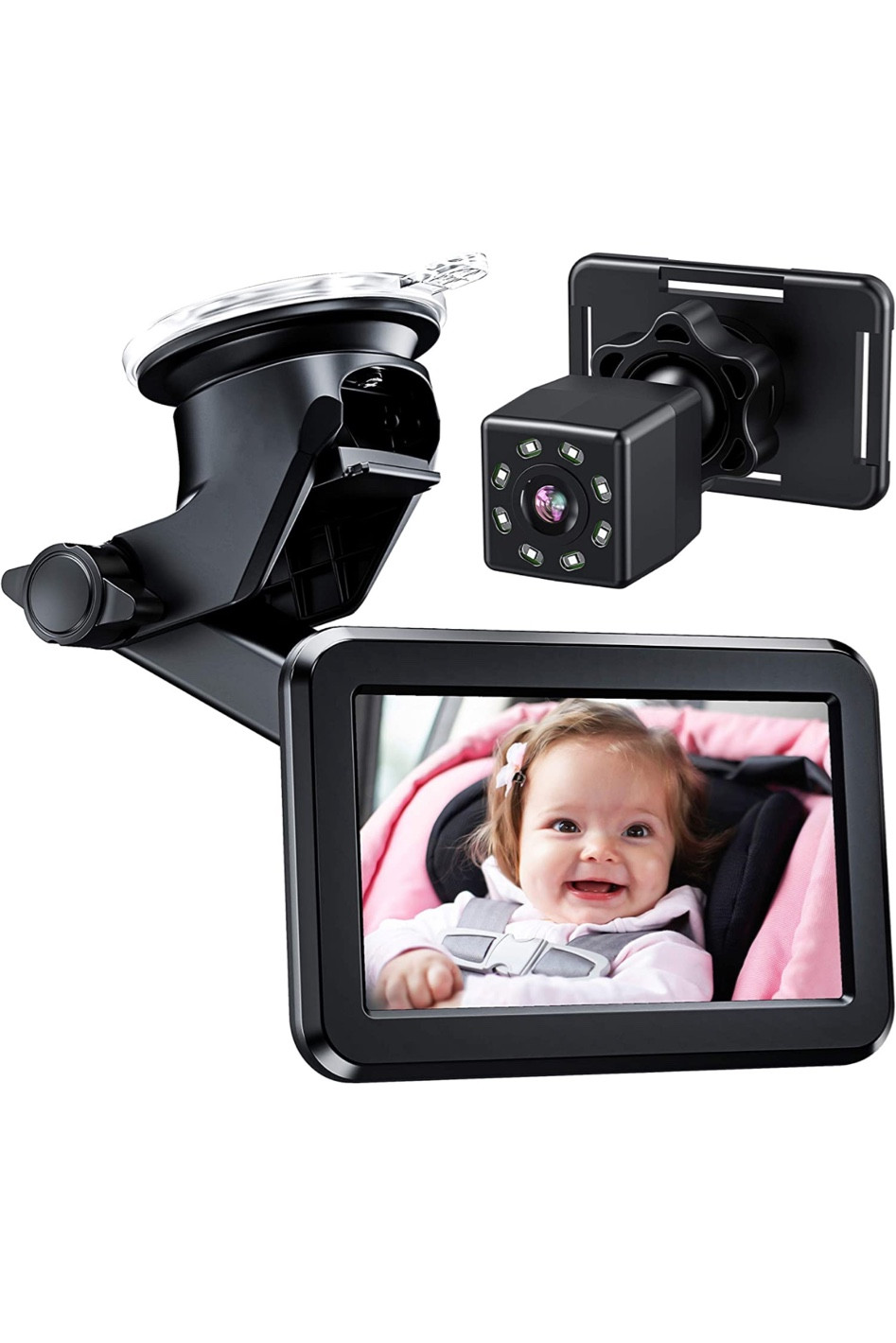 I am so glad we decided to go with this car camera instead of the traditional baby mirror! It’s VERY easy to set up and I love that I can see my babe really clearly. 

#LTKbaby #LTKFind #LTKfamily