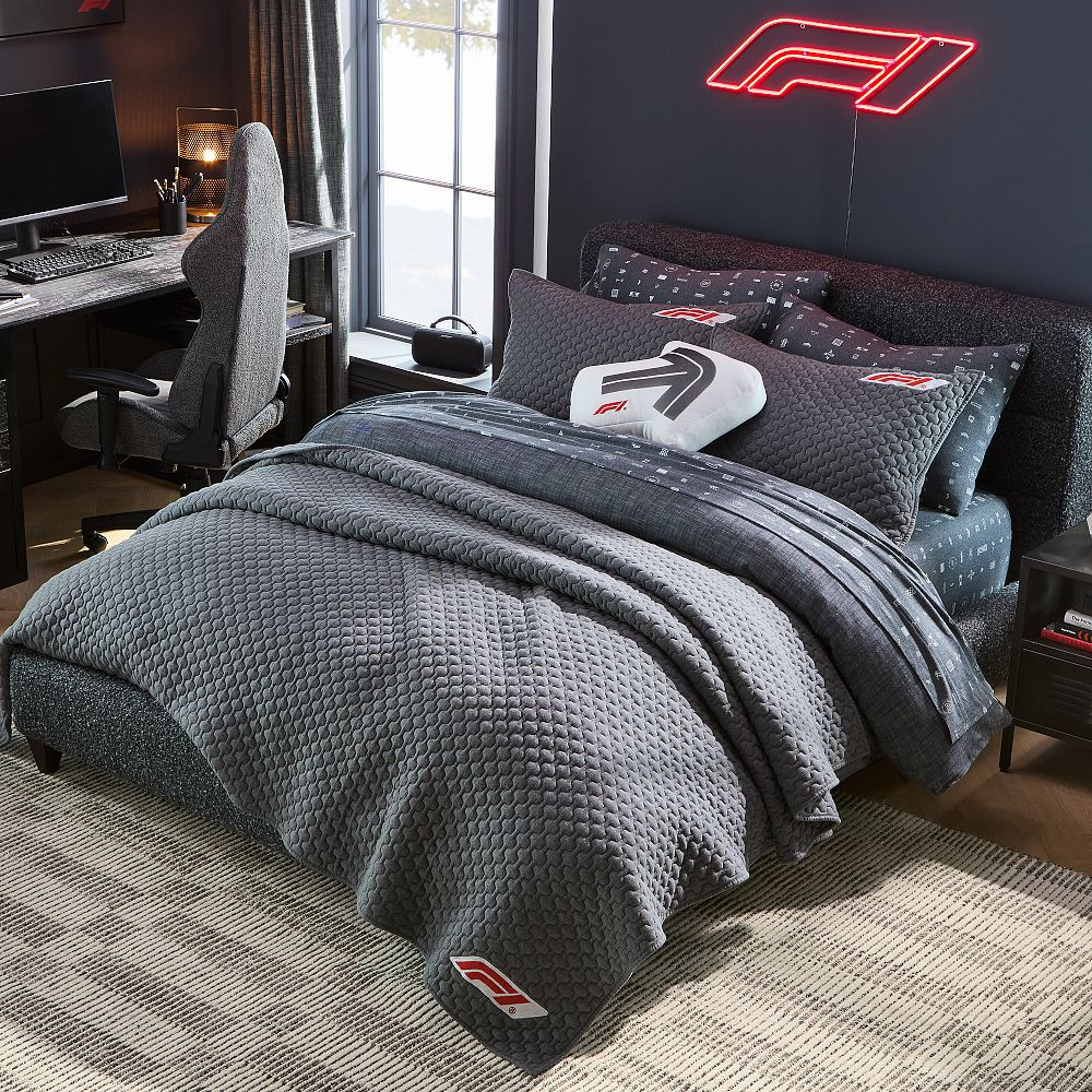 Formula 1\u00ae Jersey Quilt | Pottery Barn Teen