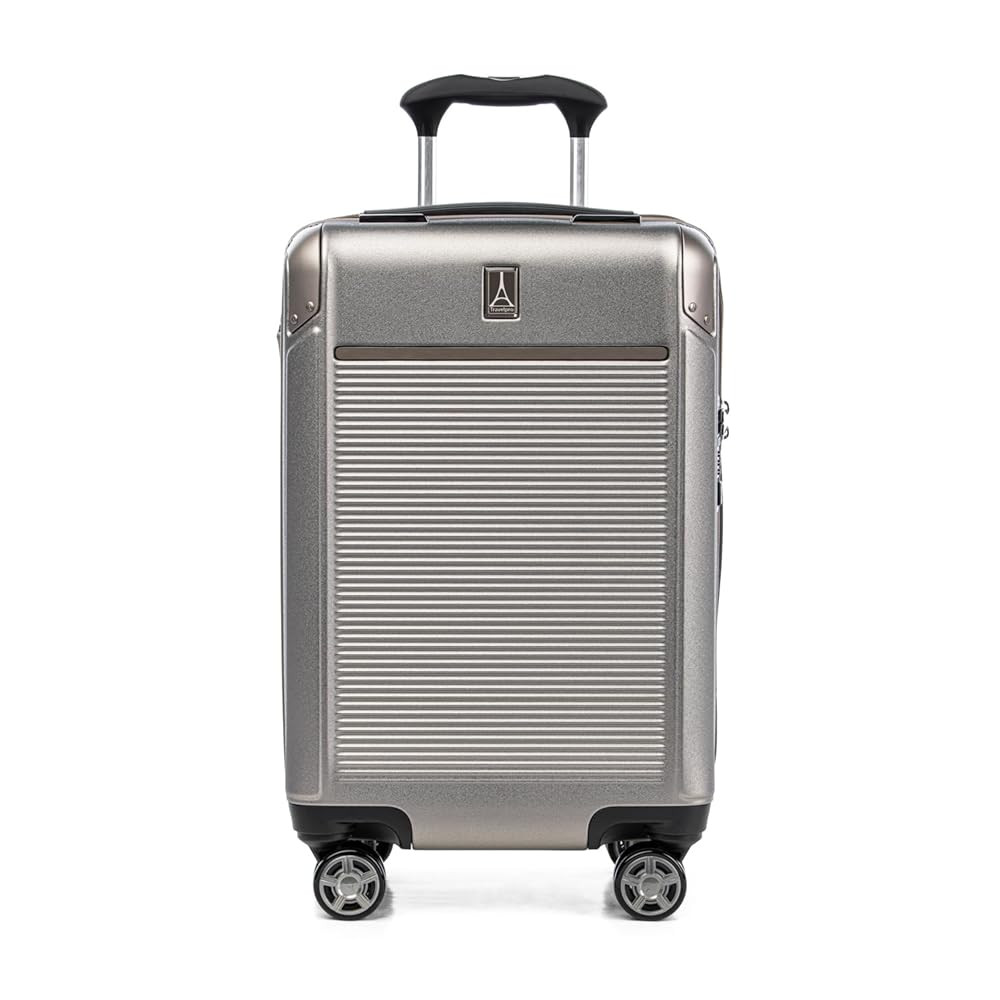 Travelpro Platinum Elite Hardside Expandable Carry on Luggage, 8 Wheel Spinner, TSA Lock, Hard Sh... | Amazon (US)