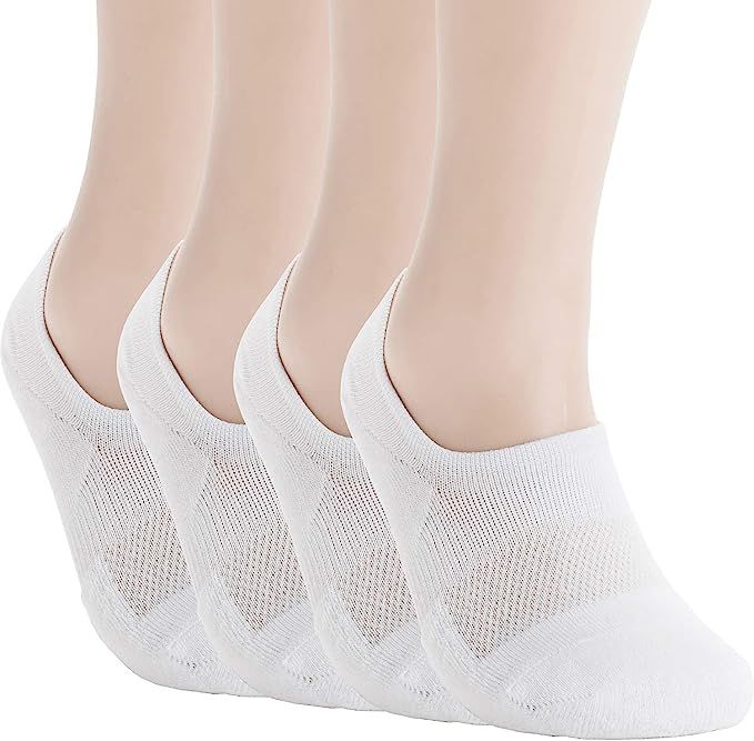 Pro Mountain No Show Socks For Women Men Cushion Athletic Footies Liner S M L XL | Amazon (US)