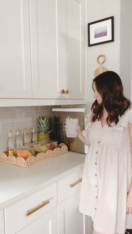 Our kitchen countertop has transformed into the ultimate summer drink bar, thanks to the incredible Gevi Nugget Ice Maker. From tropical mocktails to chilled lemonades, this countertop companion keeps the party going with its endless supply of nugget ice. 

#LTKhome #LTKSeasonal #LTKFind