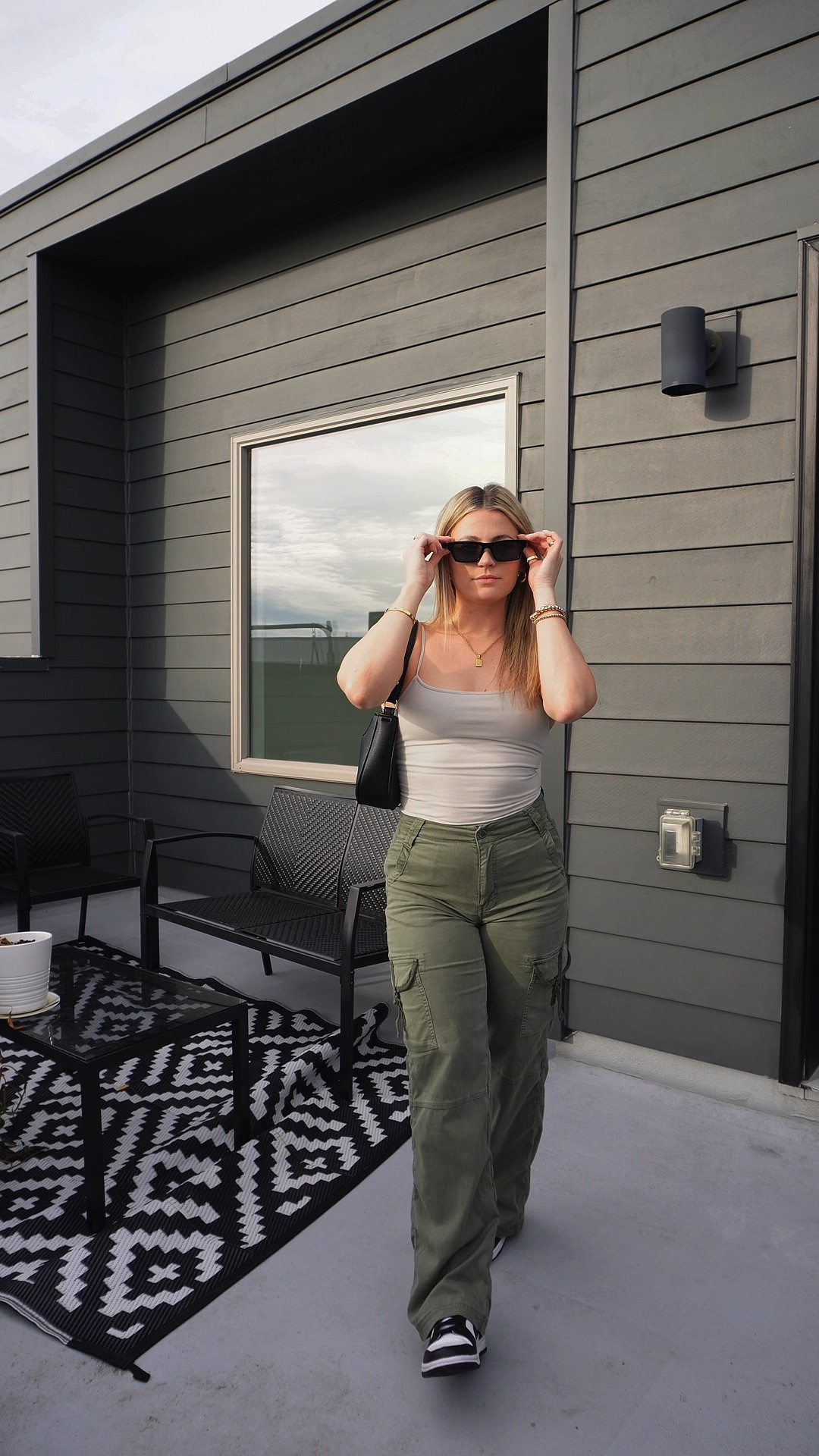 Friday night fit for going out to a dive bar! Super comfy and cute! 

#LTKPetite #LTKSeasonal #LTKFindsUnder100
