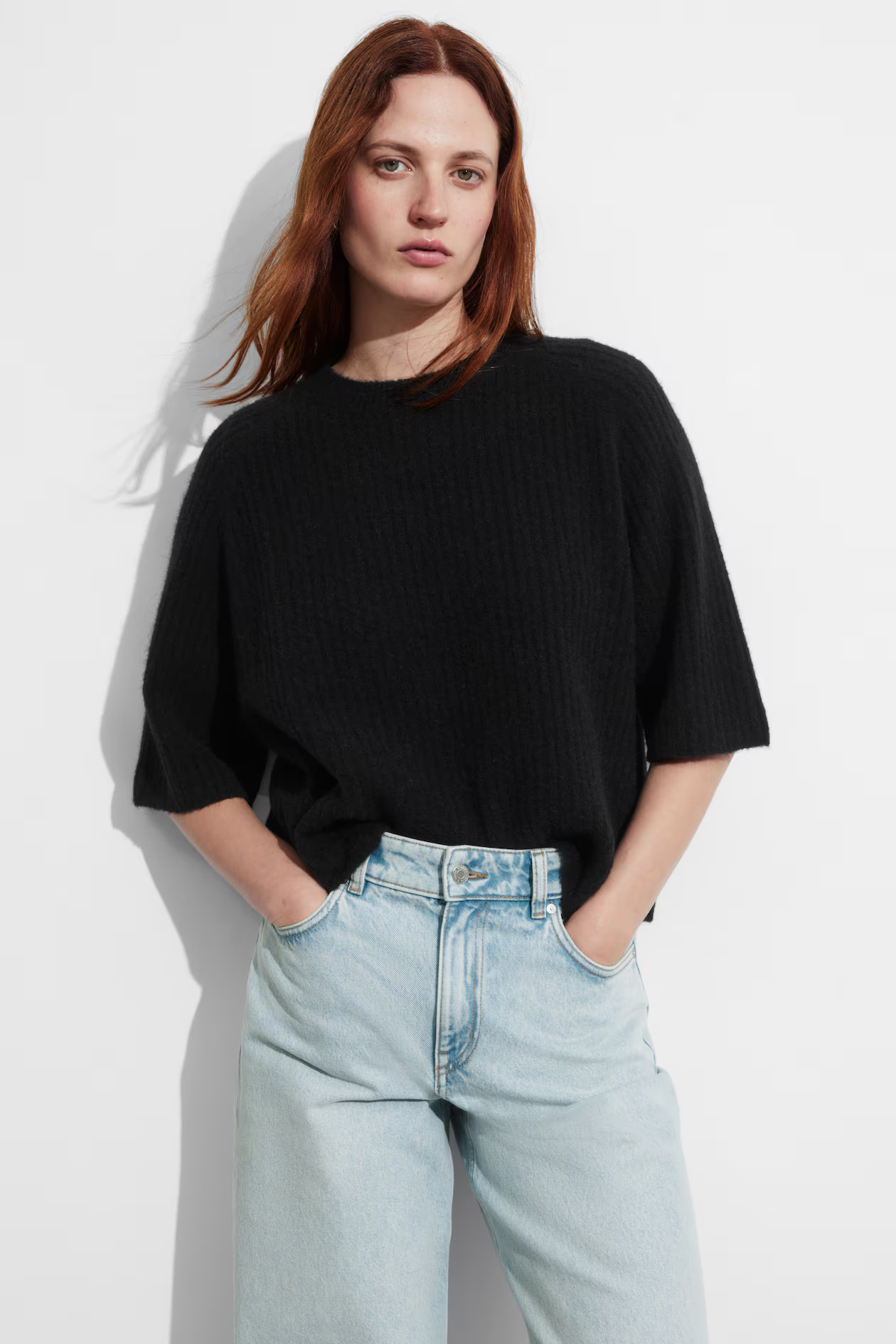 Strickoberteil aus Alpaka-Mix | H&M (DE, AT, CH, NL, FI)