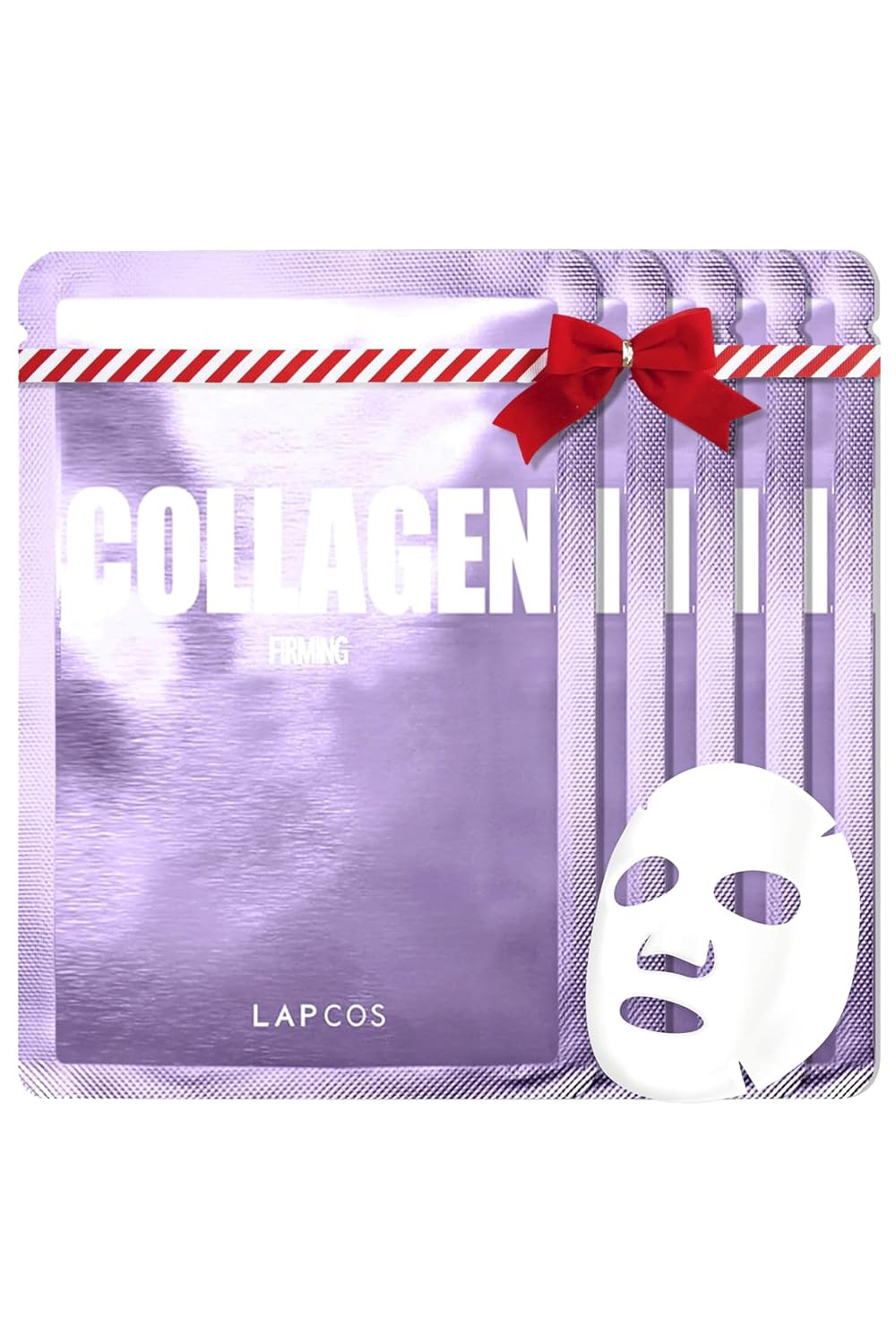 LAPCOS Collagen Sheet Mask, Firming Daily Face Mask with Collagen Peptides for Anti-Aging, Helps ... | Amazon (US)