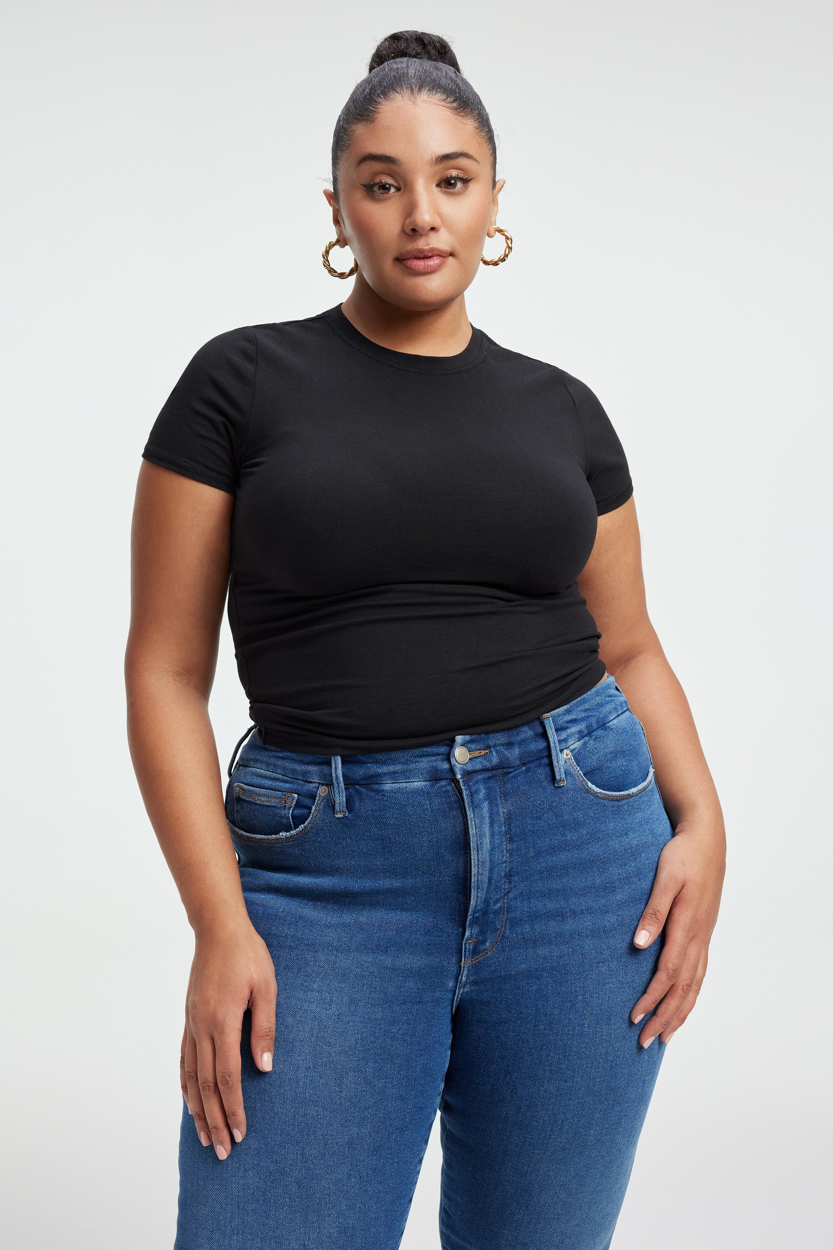 SUPER STRETCH BABY TEE | Good American