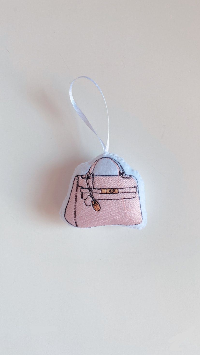 Hermes Mini Kelly Bag Ornament | All The Finery