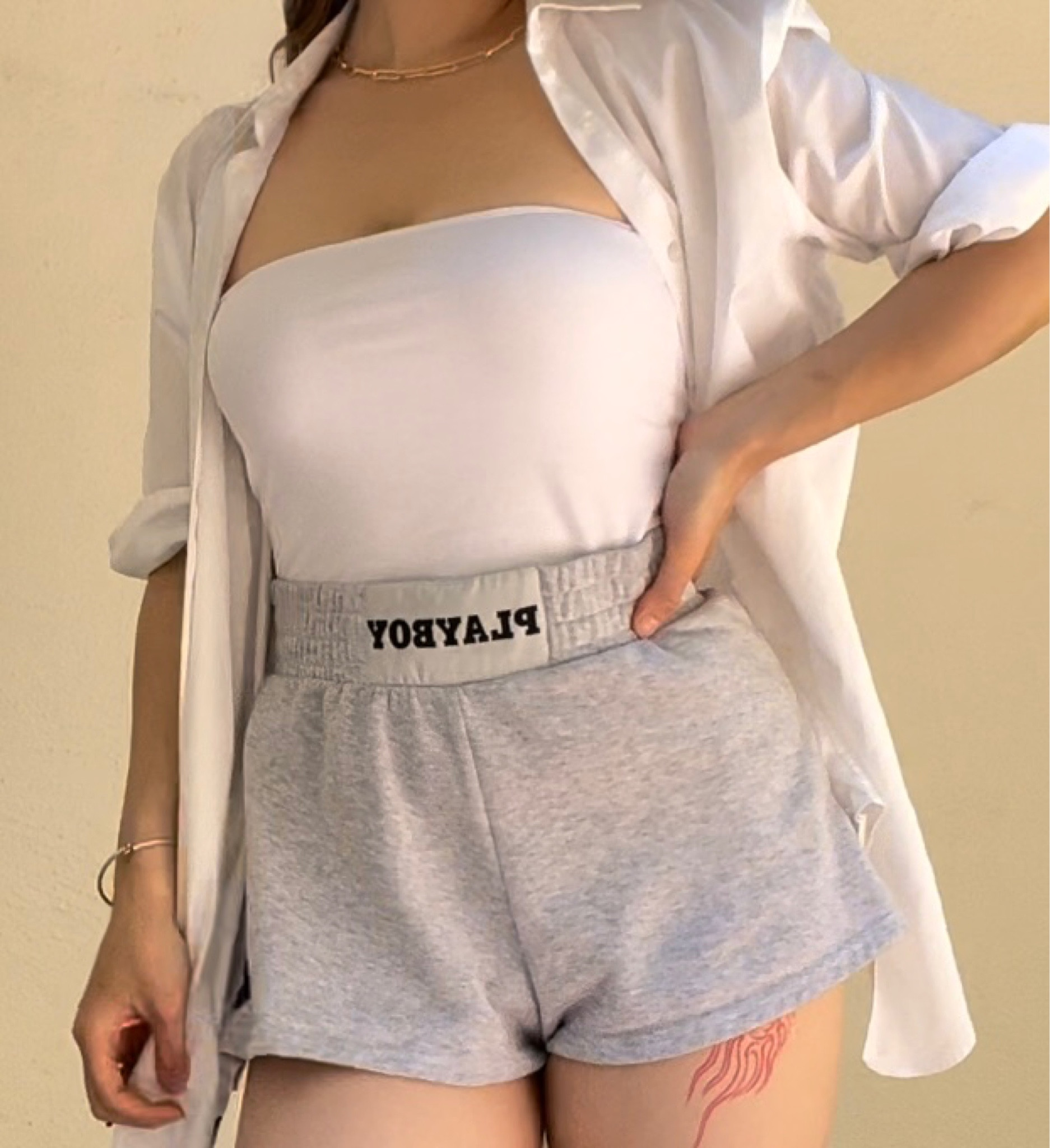 Spring outfits, summer outfits, matching sets, casual fit, all white fit, playboy, dress shirt 

#LTKstyletip #LTKSeasonal #LTKunder50