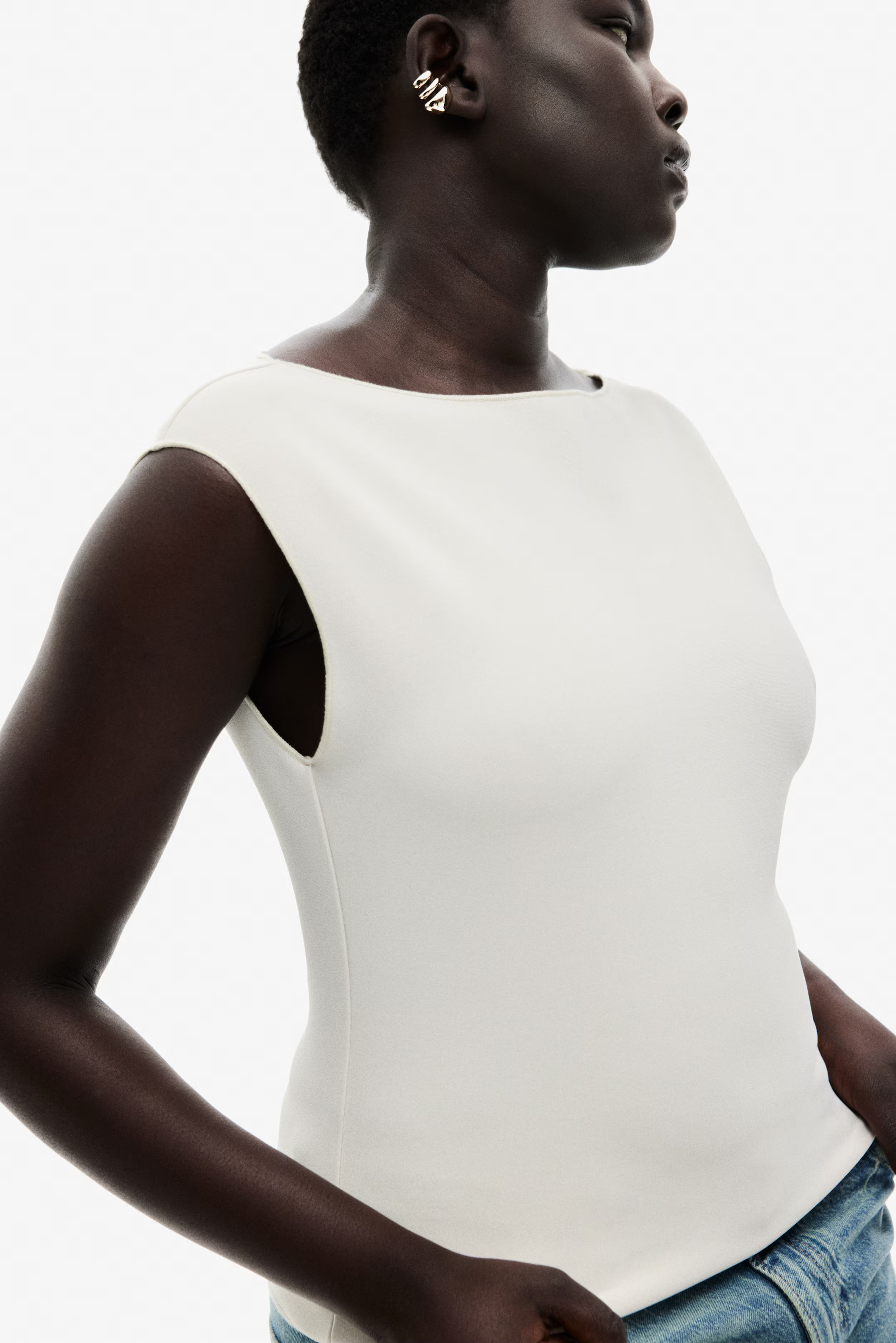 Boat-Neck Top | H&M (US + CA)