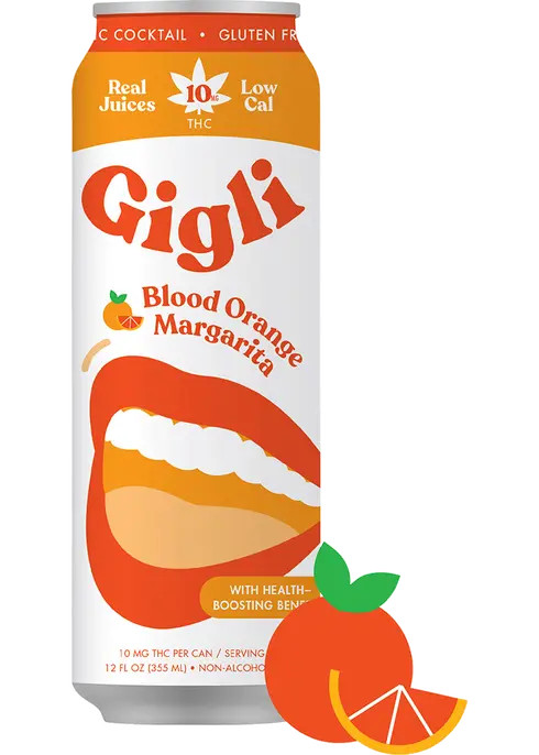 Gigli THC 10mg Blood Orange Margarita | Total Wine