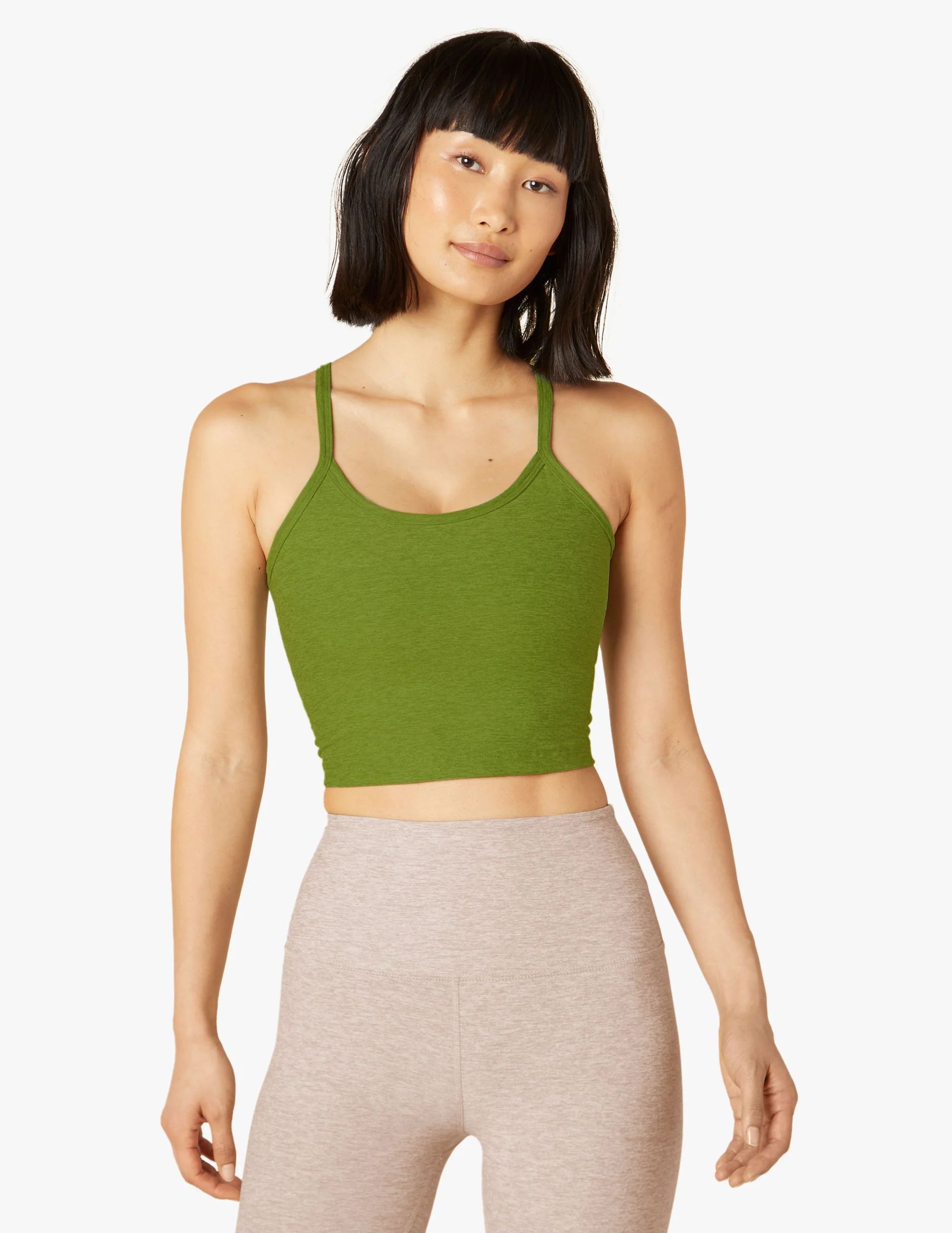 Spacedye Slim Racerback Cropped Tank | Beyond Yoga | Beyond Yoga