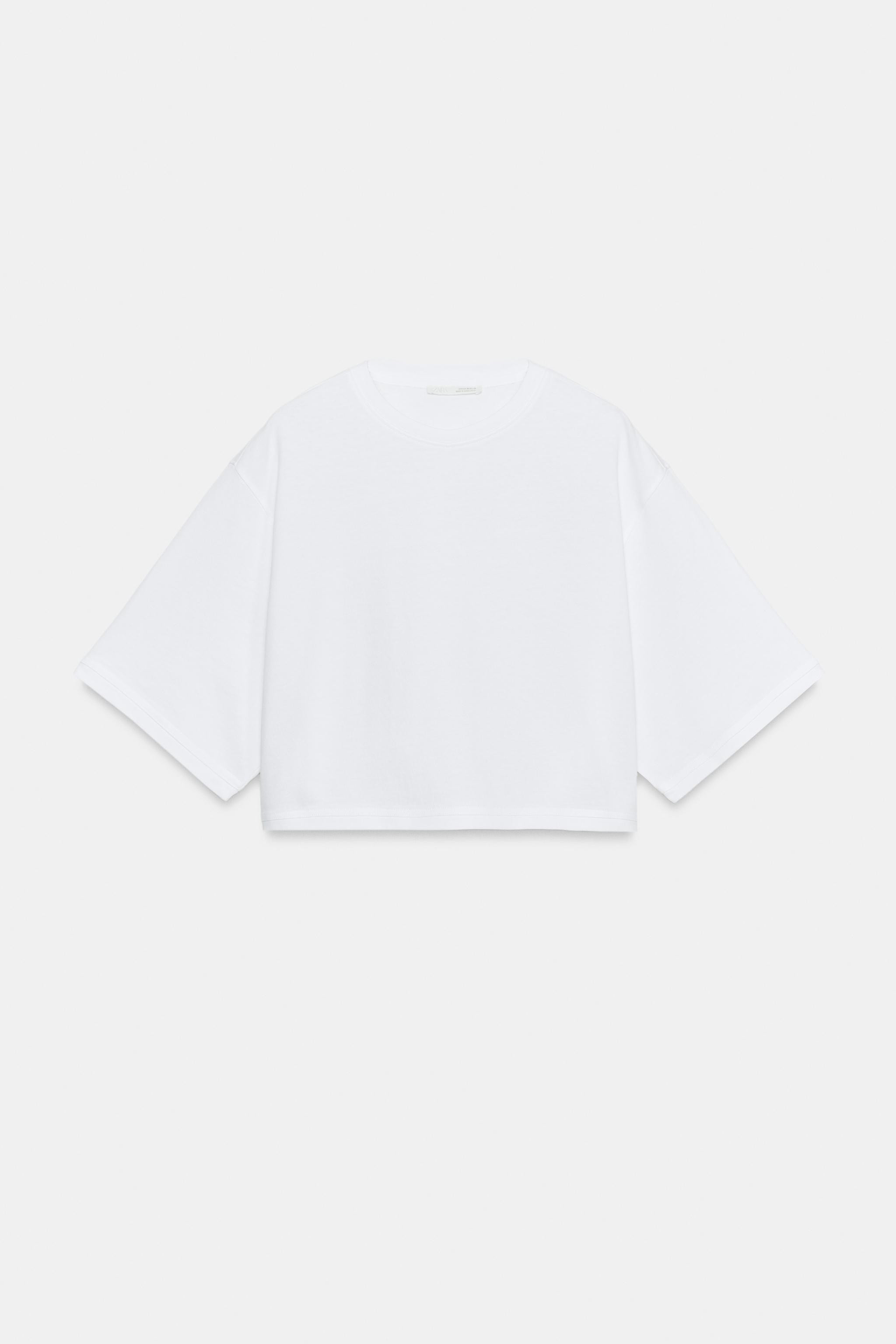 OVERSIZED CROP TOP | Zara Canada