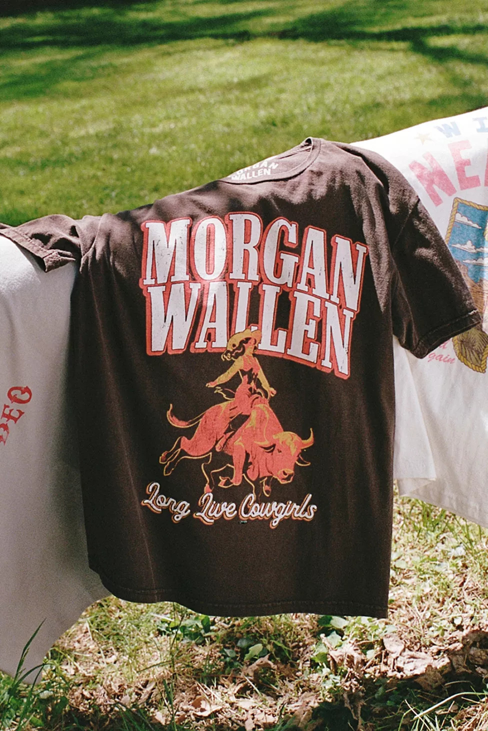 Morgan Wallen Long Live Cowgirls Graphic Tee | Urban Outfitters (US and RoW)