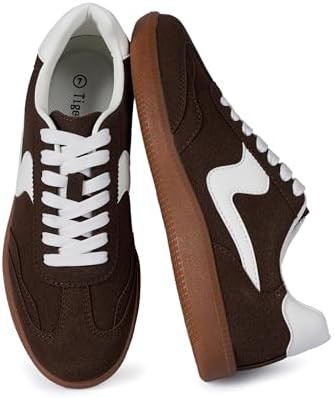 Tigeridea Sneakers for Women Business Casual Tennis Shoes Comfortable Lace up Slip on Women's Fas... | Amazon (US)