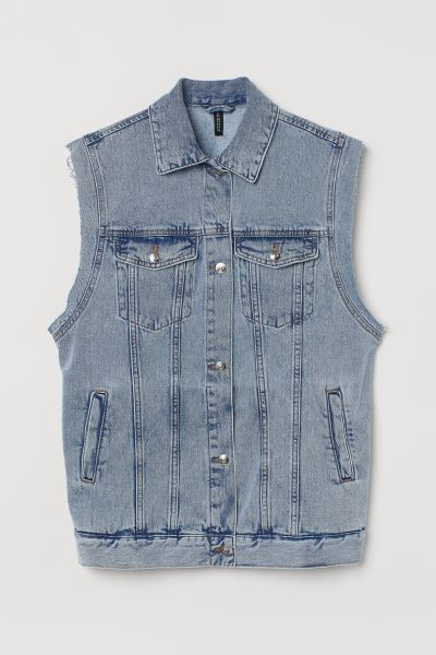 Denim gilet | H&M (UK, MY, IN, SG, PH, TW, HK)