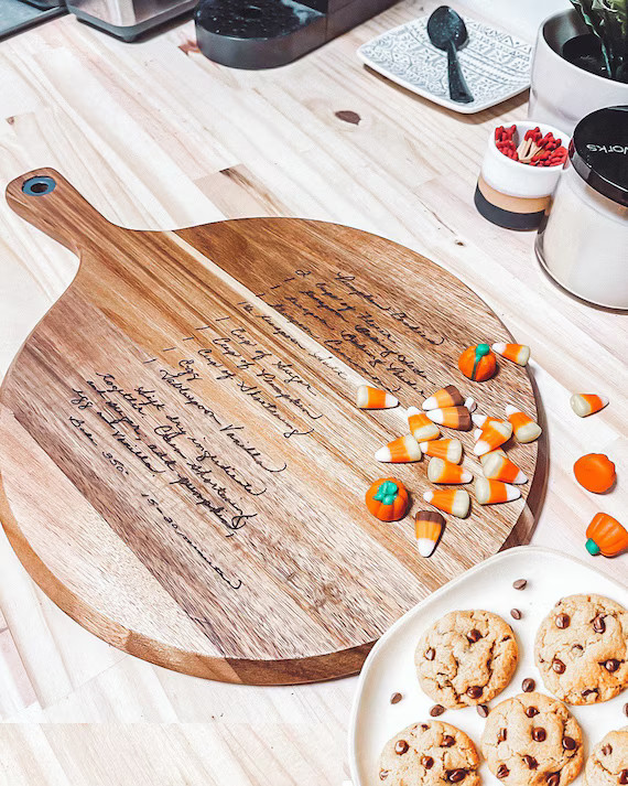 Personalized Charcuterie Board 11” with handle | Etsy (US)