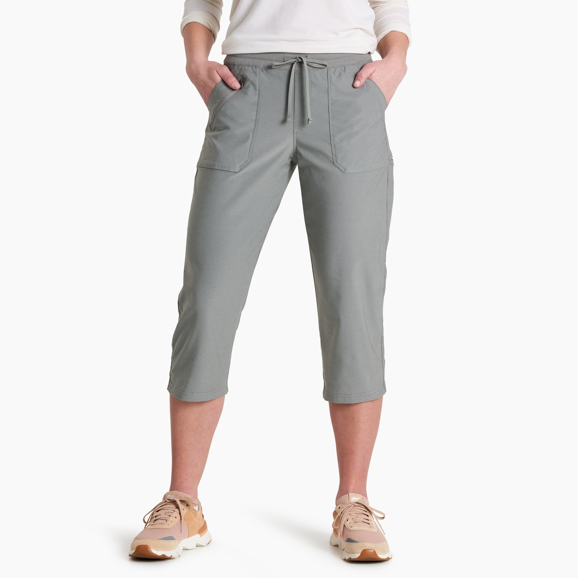 KUHL Women's Trekr Pull-On Capri Pants Khaki XL | REI