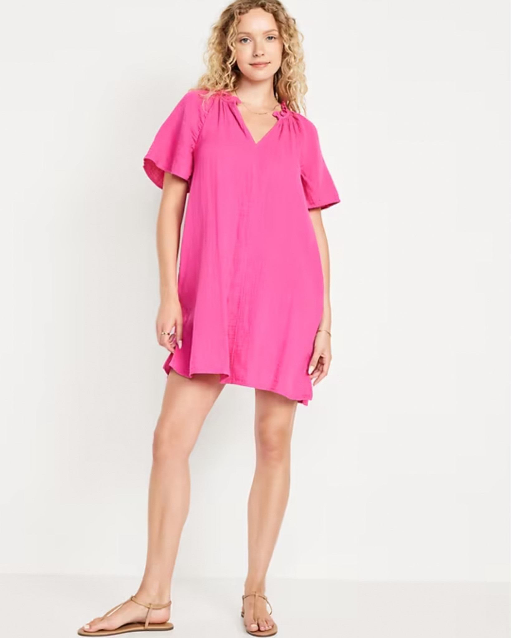 Crinkle Gauze Mini Swing Dress - OLD NAVY - under $20 - 50% deal #summersales #weekendsales #summerdresses #countryconcert #dailydeals

#LTKSaleAlert #LTKOver40 #LTKFindsUnder50