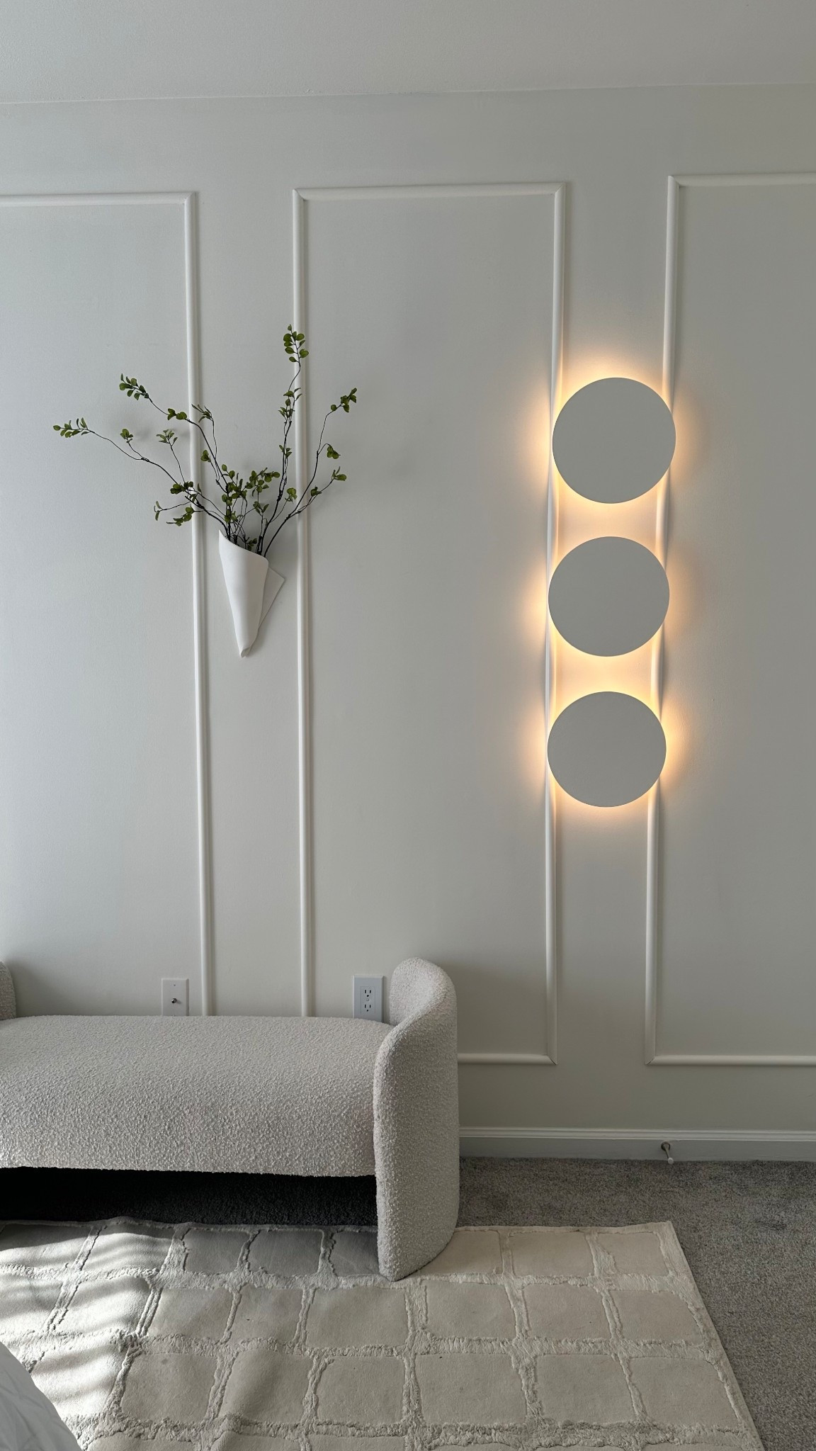 Monochromatic vibes in my bedroom 

#LTKHome #LTKStyleTip