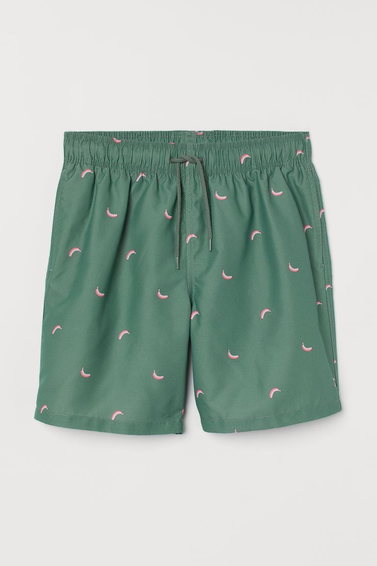 Patterned Swim Shorts | H&M (US)