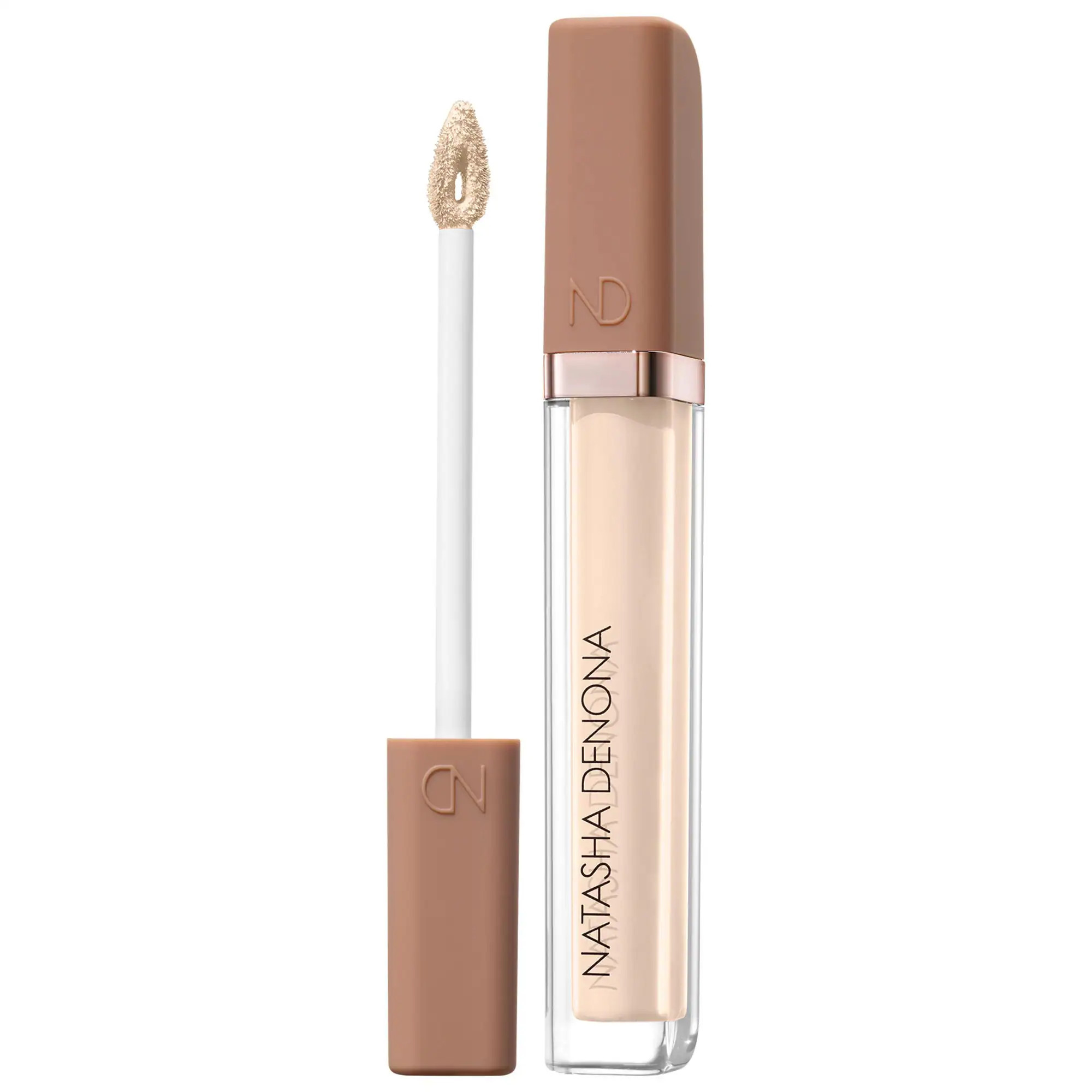 NATASHA DENONA Hy-Glam Brightening & Hydrating Medium to Full Coverage Crease Proof Serum Concealer Y1 0.25 oz / 7.39 mL | Sephora (US)