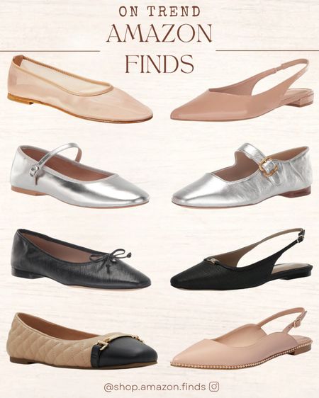 Ballet flats and sling backs! The shoe of 2024, all from
Amazon!

#LTKStyleTip #LTKSaleAlert #LTKShoeCrush
