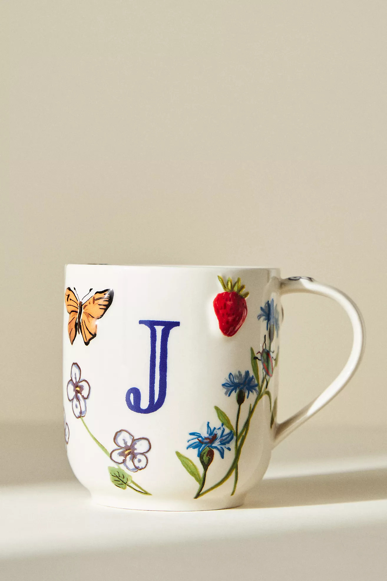 Monarch Monogram Mug | Anthropologie (US)