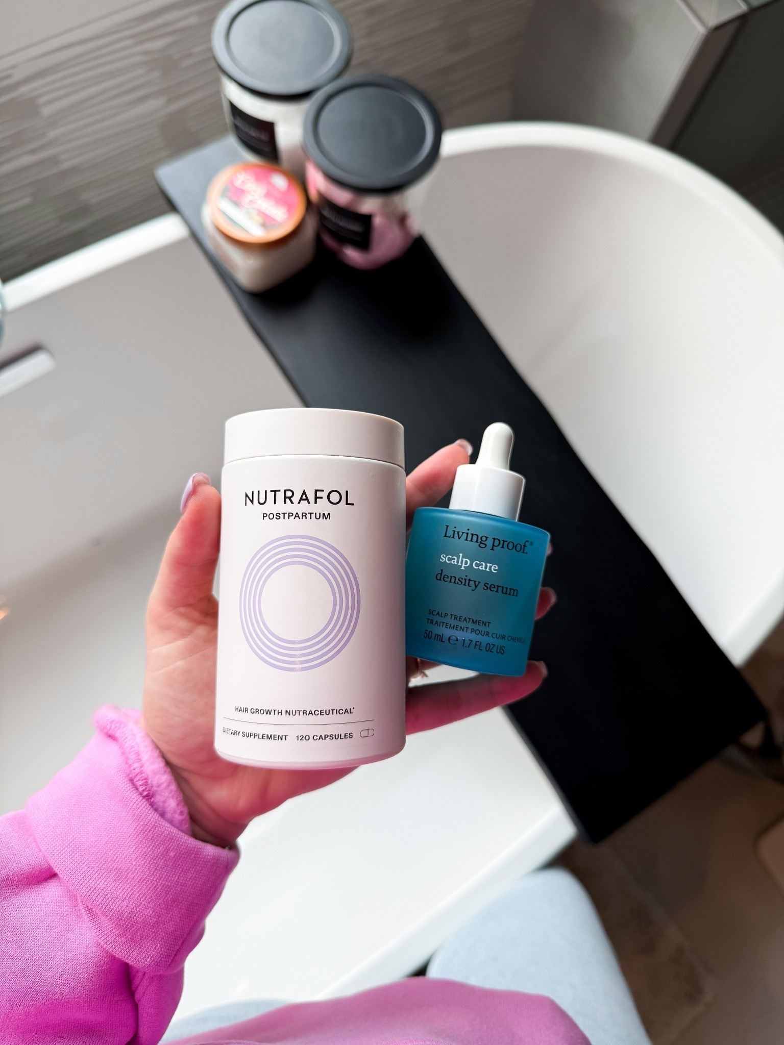 Top hair products I’m staying consistent with postpartum! Code TIA for $$ off Nutrafol

#LTKFamily #LTKBaby #LTKBeauty