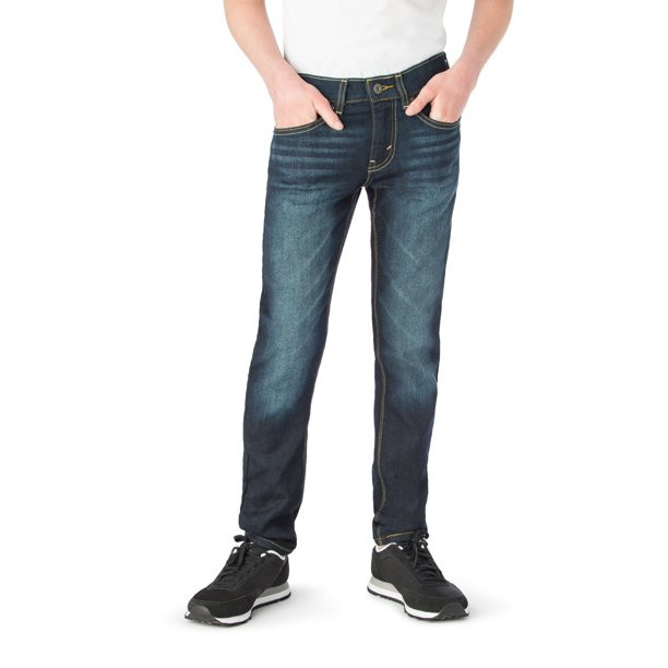 Signature by Levi Strauss & Co. Boys Skinny Fit Jeans Sizes 4-18 | Walmart (US)