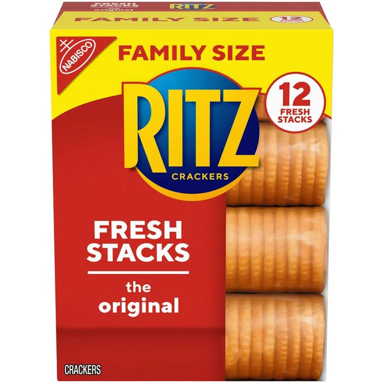 RITZ Fresh Stacks Original Crackers, Family Size, 17.8 oz | Walmart (US)