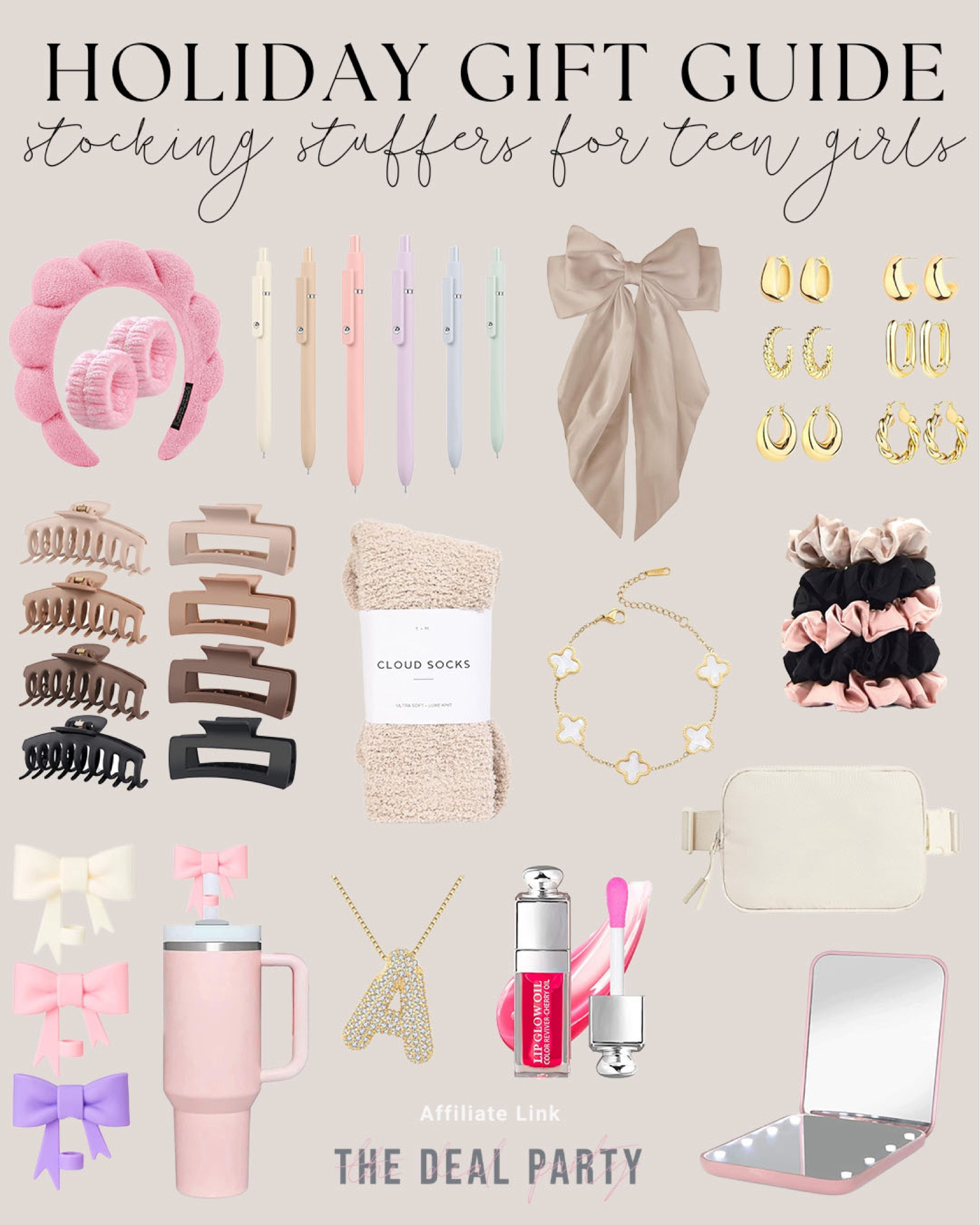 Holiday gift guide: stocking stuffers for teen girls. Holiday gift ideas. Teen girl stocking stuffers. Amazon stocking stuffers for teens  

#LTKFindsUnder50 #LTKHoliday #LTKGiftGuide