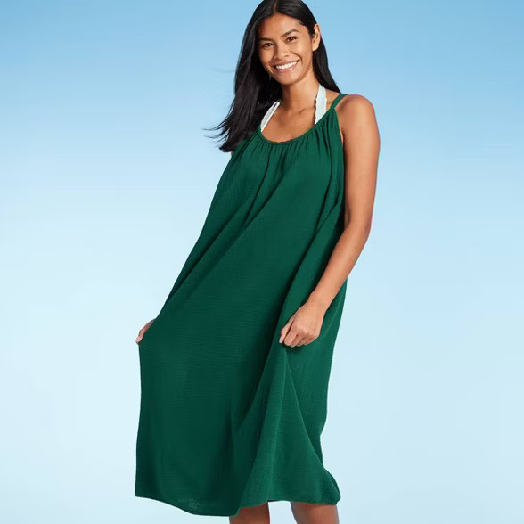 Women's Midi Cover Up Dress - Kona Sol™ | Target