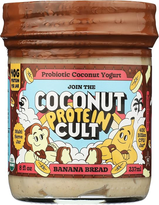 The Coconut Cult Organic Banana Bread Coconut Yogurt, 8 Ounce | Amazon (US)
